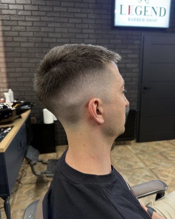 Efekt strzyżenia - skin fade
